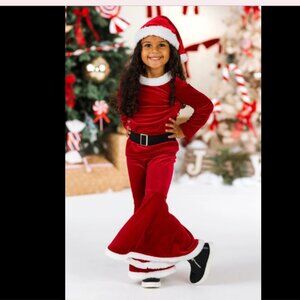 MRS. CLAUS CHRISTMAS 4 PC. PANTS SET